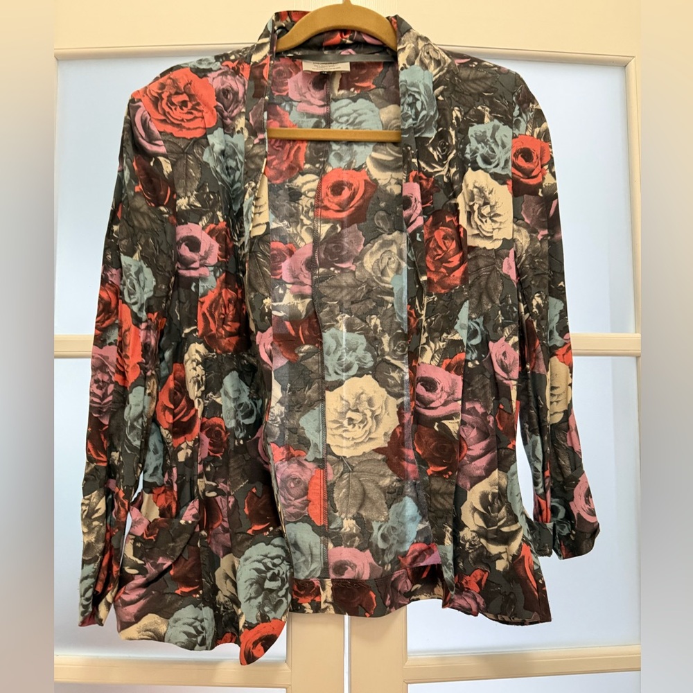River Island Multicolor Floral Blazer